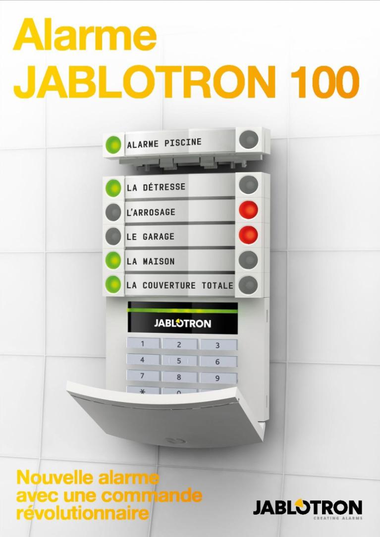Lien vers brochure Jablotron